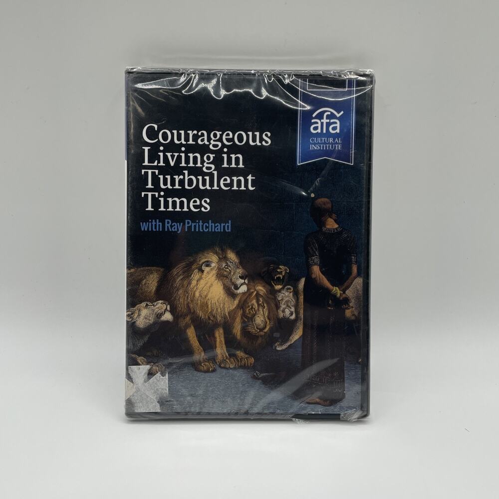 Courageous Living In Turbulent Times w. Ray Pritchard (DVD, 2020) New & Sealed!